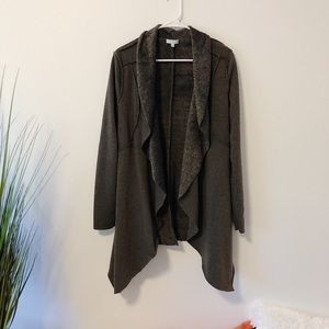 Gray Cardigan Comfy & Long